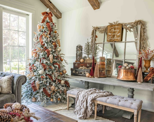 Soft Copper Palettes for a Cozy Living Room