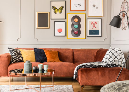 How to Layer Warm Textures and Colors in a Living Room
