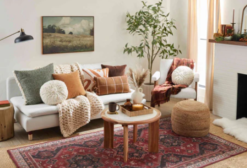 Warm and Cozy Color Ideas for Minimalist Living Rooms