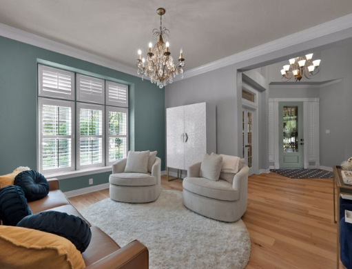 Warm Accent Wall Color Ideas for Living Rooms