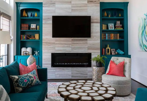 Modern color combinations for small living rooms