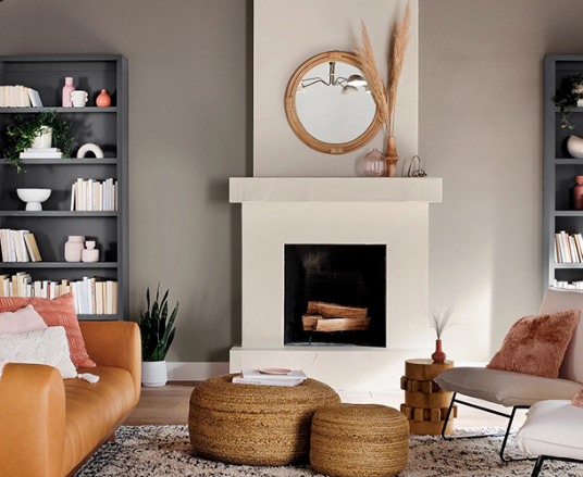 Boho color palettes for small living rooms