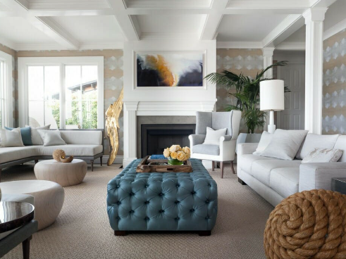 How to match furniture colors in small living rooms