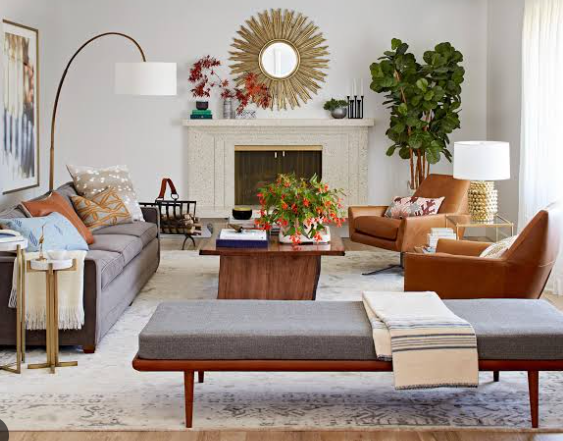 Neutral color schemes for small living rooms