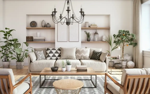 Spring color ideas for small living rooms