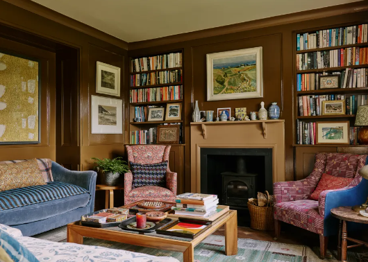 Vintage color ideas for small living rooms