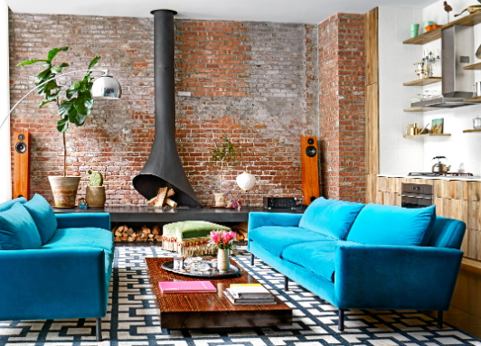 Best accent colors for small living rooms