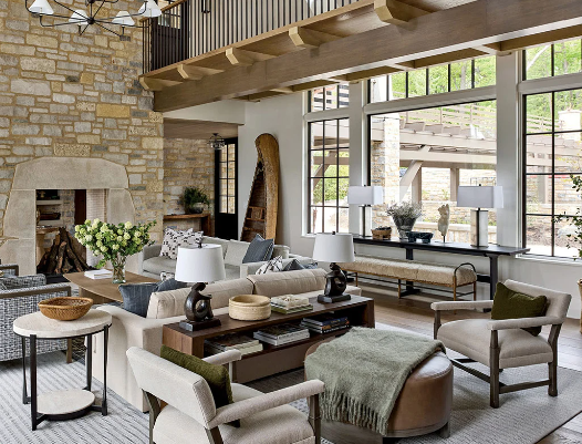 Coastal color schemes for small living rooms