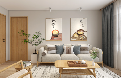 Paint finish choices for small living rooms