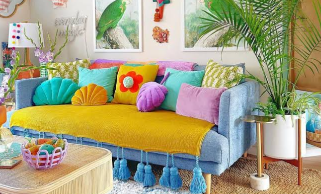 DIY color styling for small living rooms