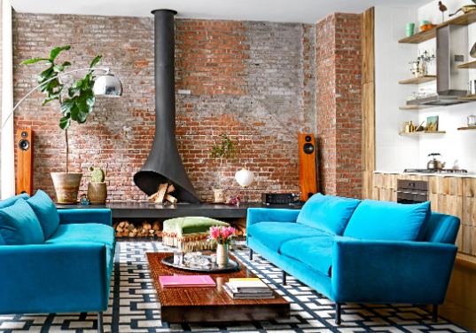Harmonious color combinations for small living rooms