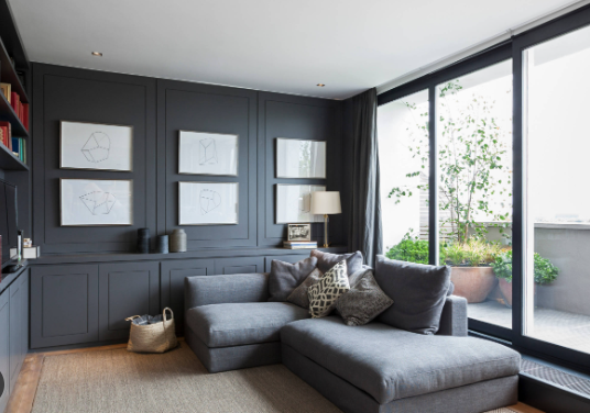 Color ideas for low ceiling small living rooms