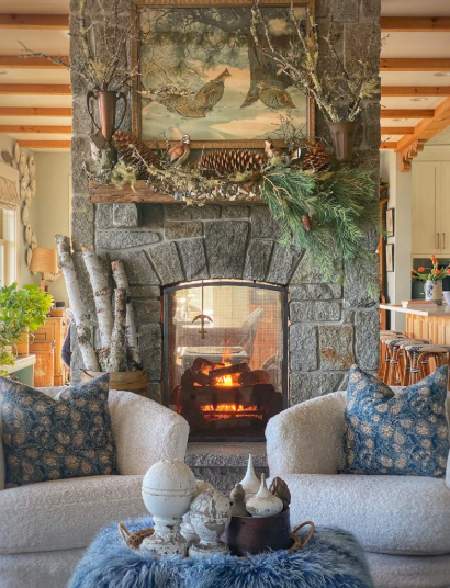 Warm and Cozy Winter Living Room Ideas